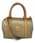 CELINE（セリーヌ）の古着「マカダム柄ミニボストンバッグ」｜カーキ
