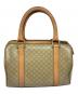 CELINE (セリーヌ) マカダム柄ミニボストンバッグ カーキ：12000円
