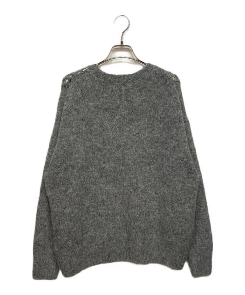 COCODEAL（ココディール）COCODEAL (ココディール) ケーブルニット×ペプラムシャツミニワンピース パープル サイズ:1の古着・服飾アイテム