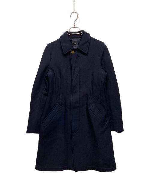 ROBE DE CHAMBRE COMME DES GARCONS（ローブドシャンブル コムデギャルソン）ROBE DE CHAMBRE COMME DES GARCONS (ローブドシャンブル コムデギャルソン) ステンカラーコート ネイビー サイズ:Ｍの古着・服飾アイテム