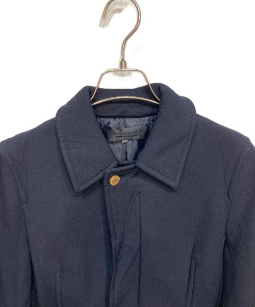 ROBE DE CHAMBRE COMME DES GARCONS（ローブドシャンブル コムデギャルソン）ROBE DE CHAMBRE COMME DES GARCONS (ローブドシャンブル コムデギャルソン) ステンカラーコート ネイビー サイズ:Ｍの古着・服飾アイテム