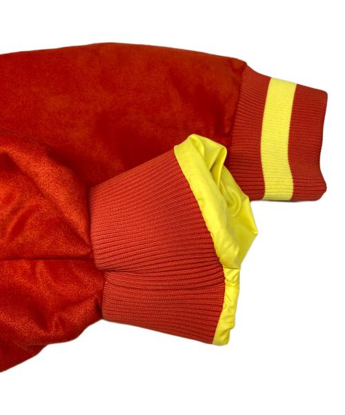 PUMA（プーマ）PUMA (プーマ) Ferrari (フェラーリ) VARSITYジャケット オレンジ サイズ:XLの古着・服飾アイテム