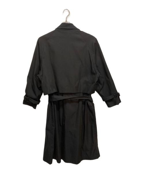 HARE（ハレ）HARE (ハレ) トレンチコート ブラック サイズ:Mの古着・服飾アイテム