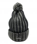 SUPREMEシュプリーム）の古着「CONTRAST STRIPE BEANIE」｜ブラック