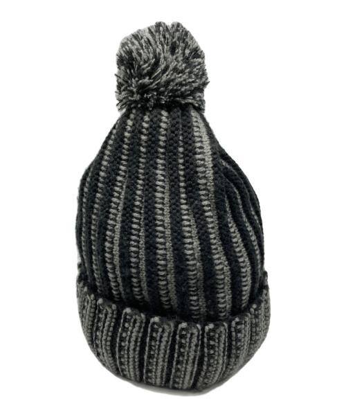 SUPREME（シュプリーム）SUPREME (シュプリーム) CONTRAST STRIPE BEANIE ブラックの古着・服飾アイテム