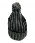 SUPREME (シュプリーム) CONTRAST STRIPE BEANIE ブラック：6000円