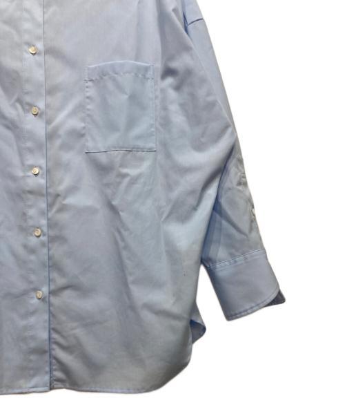 anuans（アニュアンス）anuans (アニュアンス) スタンダードシャツ ブルー サイズ:FREEの古着・服飾アイテム