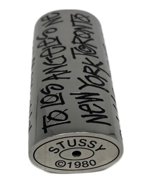 stussy（ステューシー）stussy (ステューシー) CITY METAL LIGHTER CASE シルバーの古着・服飾アイテム