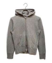 LOOPWHEELER BEAMS×BEAMS（ループウィラー × ビームス×ビームス）の古着「ジップパーカー」｜グレー