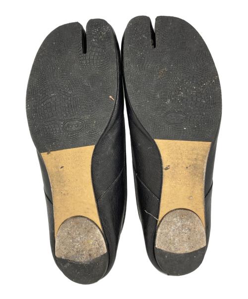 Maison Margiela（メゾンマルジェラ）Maison Margiela (メゾンマルジェラ) 足袋バレエシューズ ブラック サイズ:38の古着・服飾アイテム