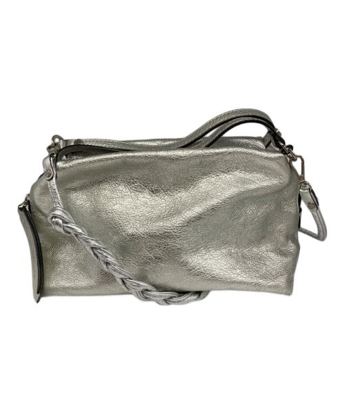 GIANNI CHIARINI（ジャンニ キアリーニ）GIANNI CHIARINI (ジャンニ キアリーニ) アリファS ショルダーバッグ シルバーの古着・服飾アイテム