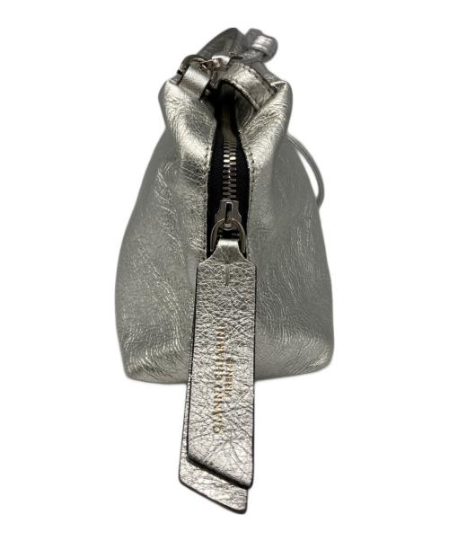GIANNI CHIARINI（ジャンニ キアリーニ）GIANNI CHIARINI (ジャンニ キアリーニ) アリファS ショルダーバッグ シルバーの古着・服飾アイテム