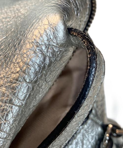 GIANNI CHIARINI（ジャンニ キアリーニ）GIANNI CHIARINI (ジャンニ キアリーニ) アリファS ショルダーバッグ シルバーの古着・服飾アイテム