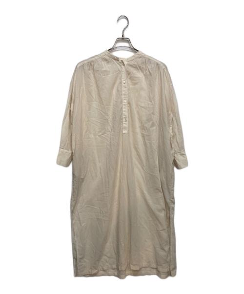 evam eva（エヴァムエヴァ）evam eva (エヴァムエヴァ) botanical dye one-piece アイボリー サイズ:Mの古着・服飾アイテム