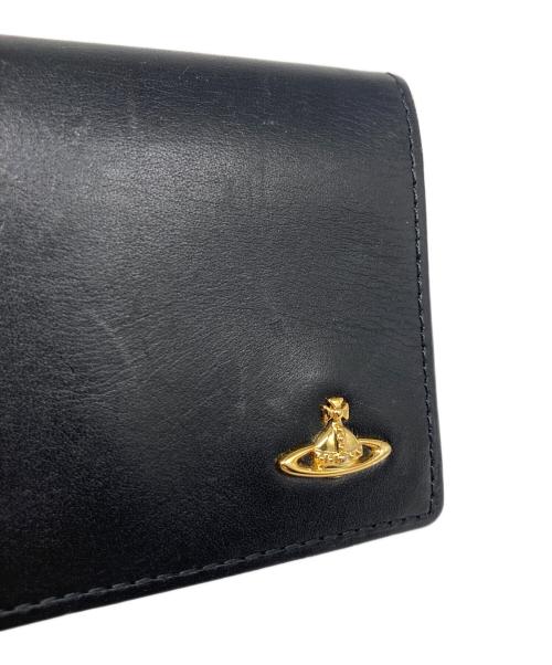 Vivienne Westwood（ヴィヴィアンウエストウッド）Vivienne Westwood (ヴィヴィアンウエストウッド) カードケース / パスケース ブラックの古着・服飾アイテム