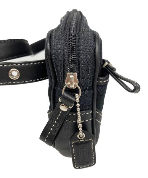 COACH（コーチ）COACH (コーチ) ウエストバッグ ブラックの古着・服飾アイテム
