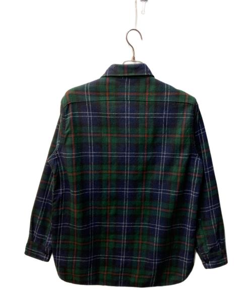 WOOLRICH（ウールリッチ）WOOLRICH (ウールリッチ) チェックシャツ ネイビー サイズ:Lの古着・服飾アイテム
