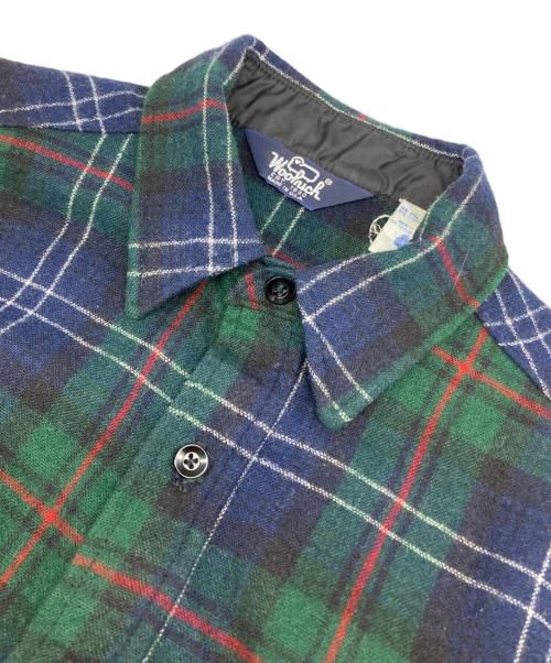 WOOLRICH（ウールリッチ）WOOLRICH (ウールリッチ) チェックシャツ ネイビー サイズ:Lの古着・服飾アイテム