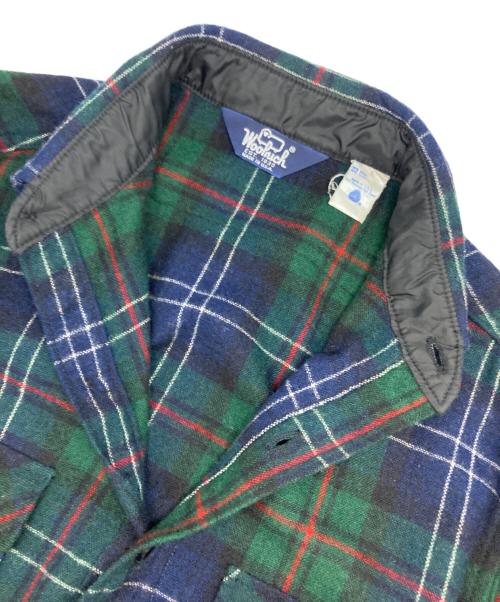 WOOLRICH（ウールリッチ）WOOLRICH (ウールリッチ) チェックシャツ ネイビー サイズ:Lの古着・服飾アイテム