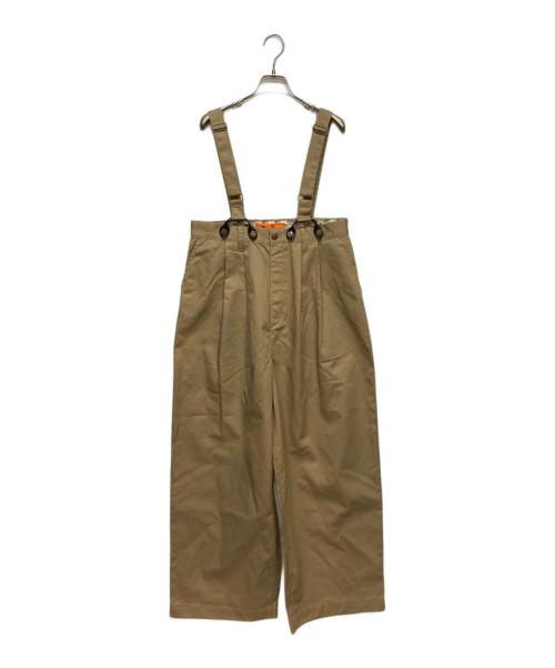 RED KAP（レッド キャップ）RED KAP (レッド キャップ) FREAK'S STORE (フリークスストア) サロペットパンツ ベージュ サイズ:FREEの古着・服飾アイテム