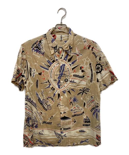 BINDU（ビンドゥ）BINDU (ビンドゥ) 半袖シャツ ベージュ サイズ:FREEの古着・服飾アイテム