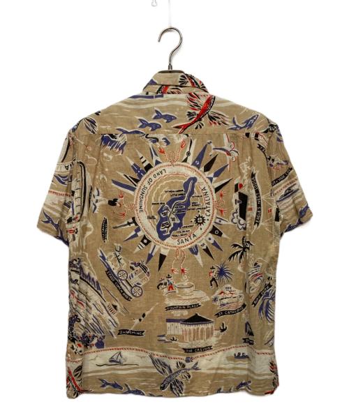 BINDU（ビンドゥ）BINDU (ビンドゥ) 半袖シャツ ベージュ サイズ:FREEの古着・服飾アイテム