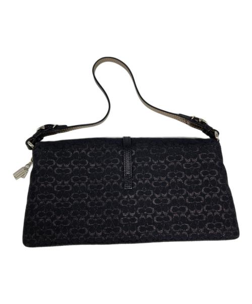 COACH（コーチ）COACH (コーチ) シグネチャーハンドバッグ ブラックの古着・服飾アイテム
