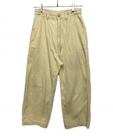ordinary fits（オーディナリーフィッツ）の古着「ordinary fits CORDUROY BELL PANTS」｜イエロー