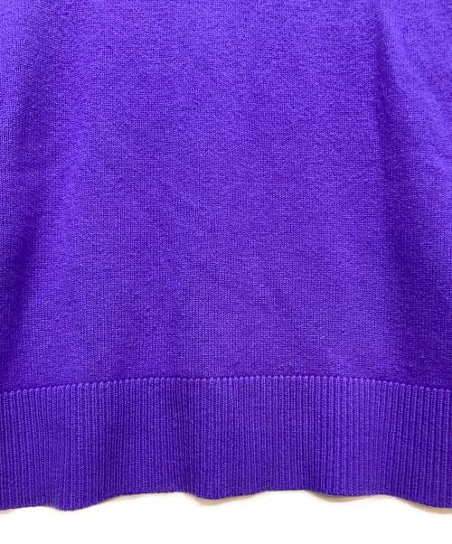 nagonstans（ナゴンスタンス）nagonstans (ナゴンスタンス) TRINITY カーディガン パープル サイズ:Mの古着・服飾アイテム