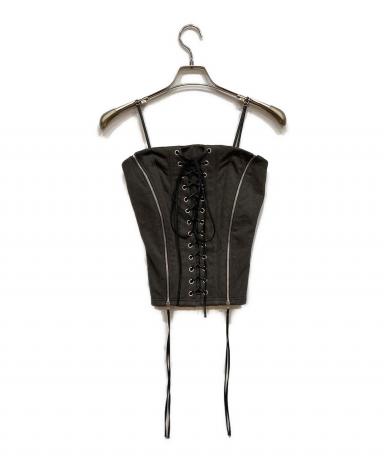 中古・古着通販】JOSE MOON (ジョゼムーン) LACEUP SWEAT BUSTIER