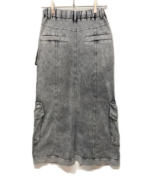 STUDIOUS（ステュディオス）STUDIOUS (ステュディオス) Jersey Cargo Skirt グレー サイズ:FREEの古着・服飾アイテム