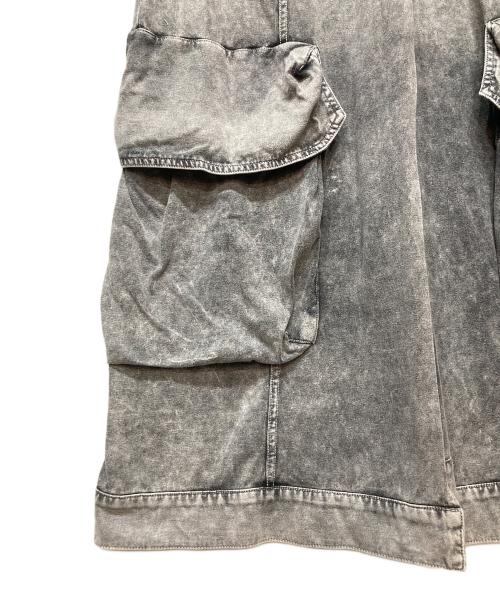 STUDIOUS（ステュディオス）STUDIOUS (ステュディオス) Jersey Cargo Skirt グレー サイズ:FREEの古着・服飾アイテム