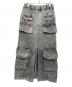 STUDIOUS（ステュディオス）の古着「Jersey Cargo Skirt」｜グレー
