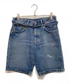 Acne studiosアクネ ストゥディオズ）の古着「Denim shorts」｜インディゴ