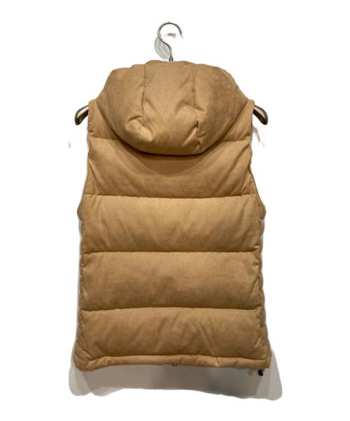 Junhashimoto（ジュンハシモト）Junhashimoto (ジュンハシモト) B06 LAYER DOWN VEST ベージュ サイズ:3の古着・服飾アイテム