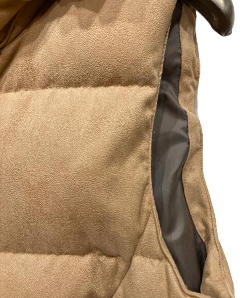 Junhashimoto（ジュンハシモト）Junhashimoto (ジュンハシモト) B06 LAYER DOWN VEST ベージュ サイズ:3の古着・服飾アイテム