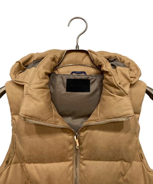 Junhashimoto（ジュンハシモト）Junhashimoto (ジュンハシモト) B06 LAYER DOWN VEST ベージュ サイズ:3の古着・服飾アイテム