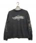 HARLEY-DAVIDSON（ハーレーダビッドソン）の古着「90s カットソー スパイダーウェブ」｜グレー