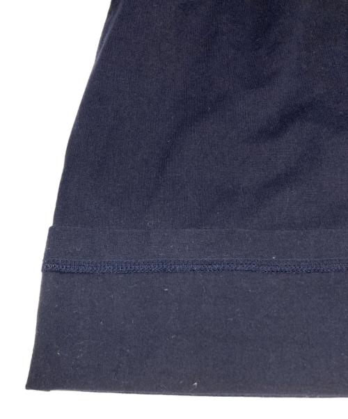 COMME des GARCONS HOMME（コムデギャルソン オム）COMME des GARCONS HOMME (コムデギャルソン オム) 綿天竺ロゴプリントTシャツ ネイビー サイズ:Mの古着・服飾アイテム