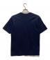 COMME des GARCONS HOMME (コムデギャルソン オム) 綿天竺ロゴプリントTシャツ ネイビー サイズ:M：7000円