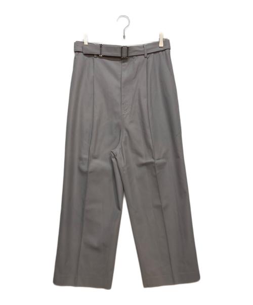 LOEWE（ロエベ）LOEWE (ロエベ) ロークロッチトラウザーズ パープル サイズ:46の古着・服飾アイテム