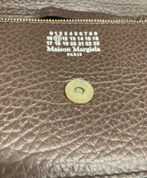 Maison Margiela（メゾンマルジェラ）Maison Margiela (メゾンマルジェラ) 4ステッチ チェーン ウォレット ブラウンの古着・服飾アイテム