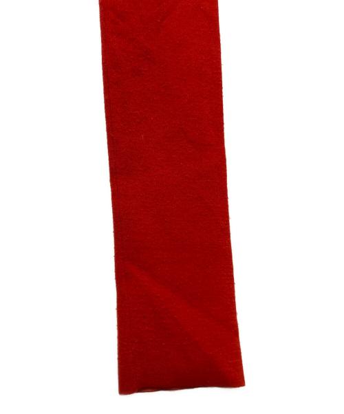 AURALEE（オーラリー）AURALEE (オーラリー) WOOL STRETCH DOUBLE FACE KNIT DRESS レッド サイズ:1の古着・服飾アイテム