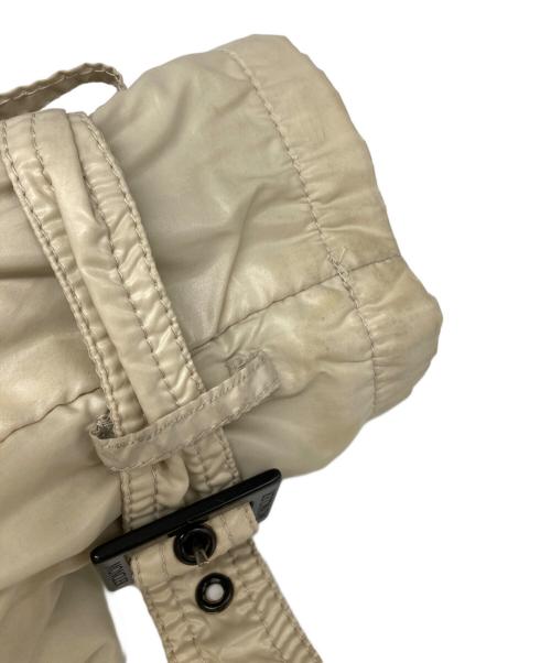 MONCLER（モンクレール）MONCLER (モンクレール) ナイロントレンチコート ベージュの古着・服飾アイテム