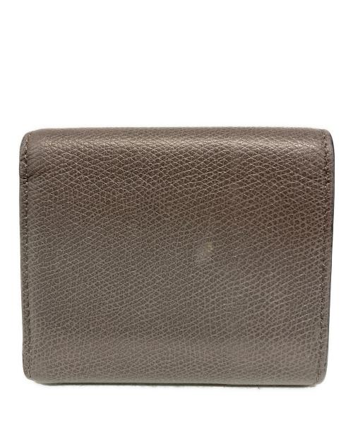TOD'S（トッズ）TOD'S (トッズ) 3つ折り財布 グレーの古着・服飾アイテム