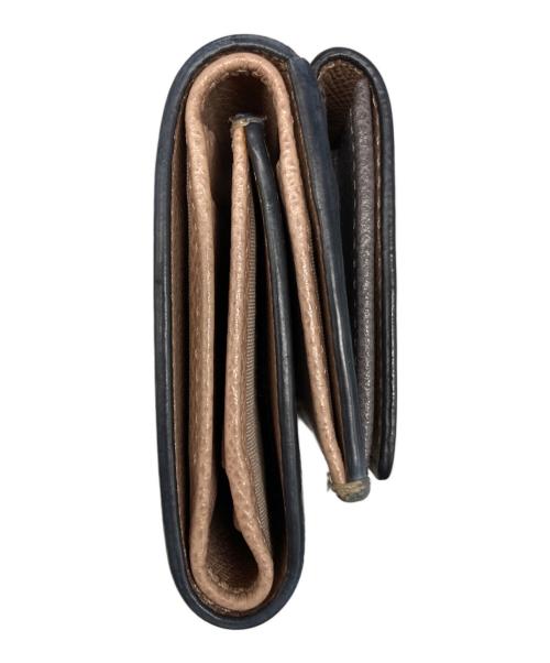 TOD'S（トッズ）TOD'S (トッズ) 3つ折り財布 グレーの古着・服飾アイテム