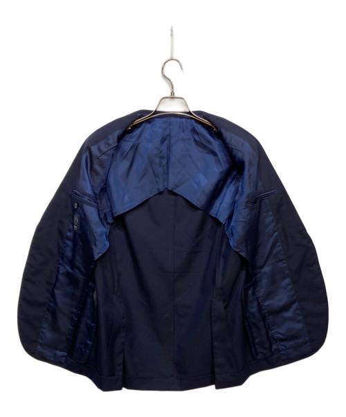 BEAMS F（ビームスエフ）BEAMS F (ビームスエフ) CANONICO ウール ソリッド スーツ ネイビー サイズ:48の古着・服飾アイテム