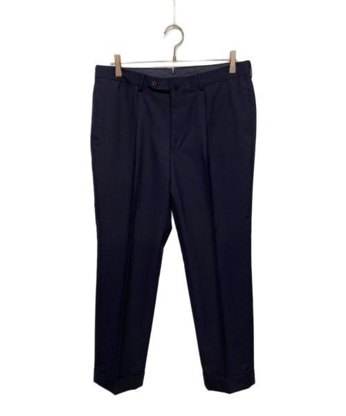 BEAMS F（ビームスエフ）BEAMS F (ビームスエフ) CANONICO ウール ソリッド スーツ ネイビー サイズ:48の古着・服飾アイテム