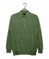 BEAMS（ビームス）の古着「Knit Polo 12G」｜グリーン