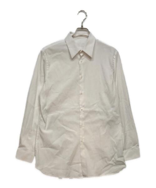 PRADA（プラダ）PRADA (プラダ) ストレッチコットンドレスシャツ ホワイト サイズ:Ｍの古着・服飾アイテム